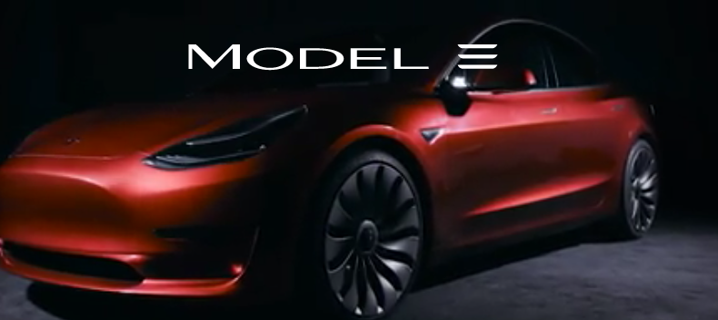 Tesla Model 3, pressfoto