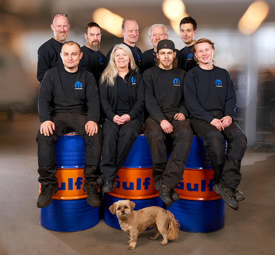 Dieseltrim Bilverkstad Bromma - personali december 2017